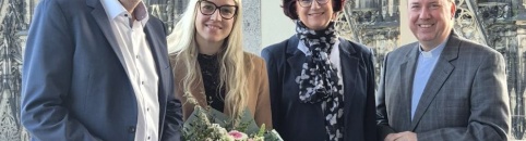 Carolin Hostert-Hack übernimmt die Leitung des Katholischen Bildungswerks Köln und des DOMFORUMs 