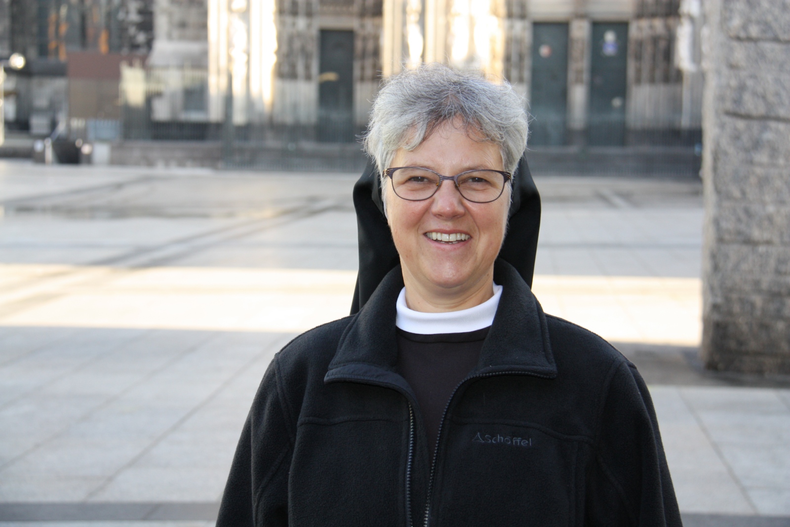 Wohnungslosenseelsorgerin Schwester Christina Klein vom Gubbio. Foto: © Mathies / Stadtdekanat Köln