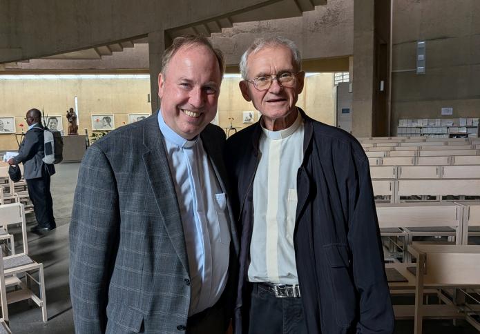 Zwei wichtige Mitbrüder für die Domstadt: Msgr. Robert Kleine und Pfarrer Franz Meurer