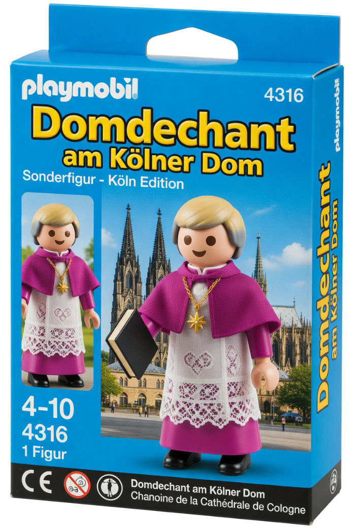 Stadtdechant Msgr. Kleine jetzt auch als Playmobil-Figur