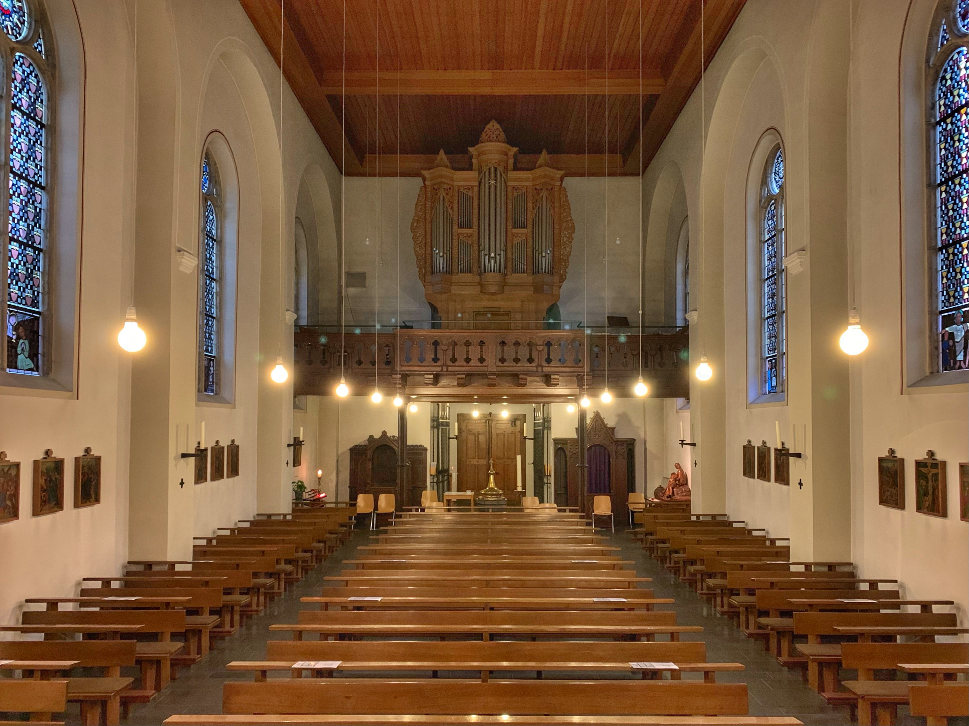 Das Innere von St. Johann Baptist. Foto: © Elvis Katticaren / Stadtdekanat Köln