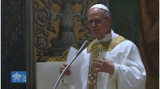 Erste Predigt von Papst Leo XIV.: „Hinter dem Leitungsamt verschwinden und sich klein machen, damit Christus bleibt“ 