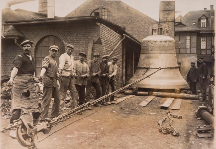 Der Decke Pitter, die Petersglocke des Kölner Doms, wurde in Apolda gegossen. Foto: © Hohe Domkirche Köln / Kölner Dombauhütte / Repro: Jennifer Rumbach