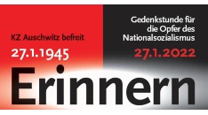 Gedenkstunde für die Opfer des Nationalsozialismus am 27.01.2022 in St. Peter 