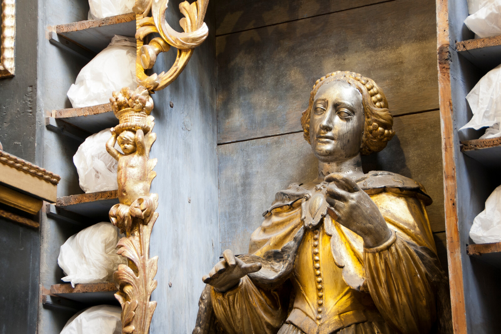 St. Ursula beherbergt die Reliquien der als Märtyrer gestorbenen heiligen Ursula, ihres Gefährten Aetherius und der 11.000 Jungfrauen, die sie der Legende nach begleitet haben. Foto: © Gerd Krämer / Erzbistum Köln