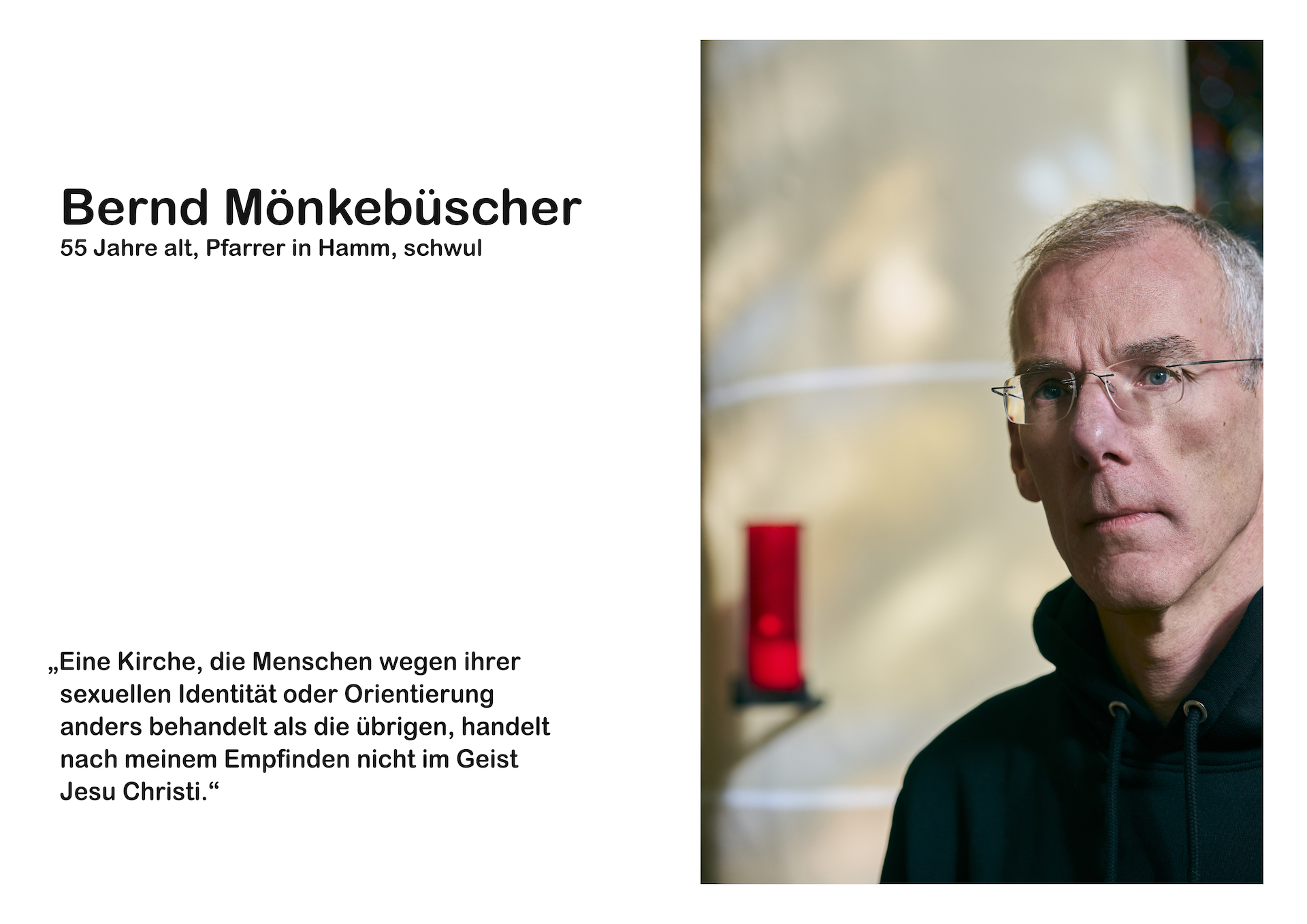 Mitinitiator Bernd Mönkebüscher. Foto: © Martin Niekämper