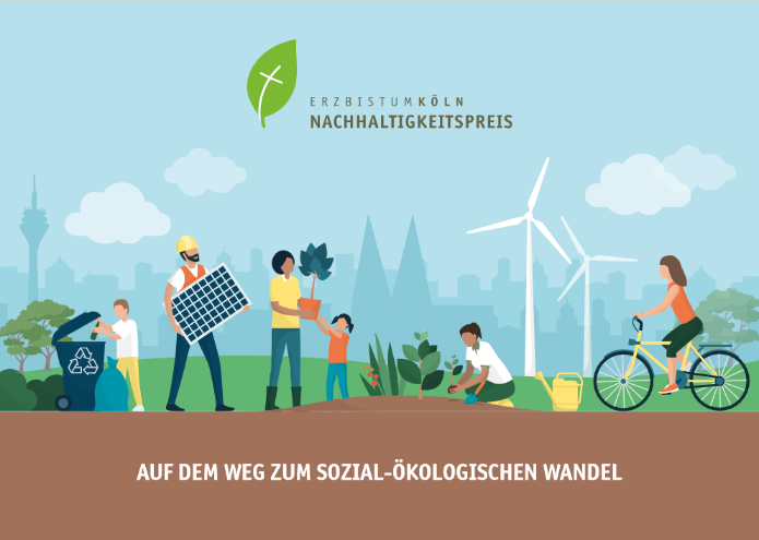 Das Erzbistum Köln schreibt erstmals einen Nachhaltigkeitspreis aus. Grafik: © Christian Matussek / mameko