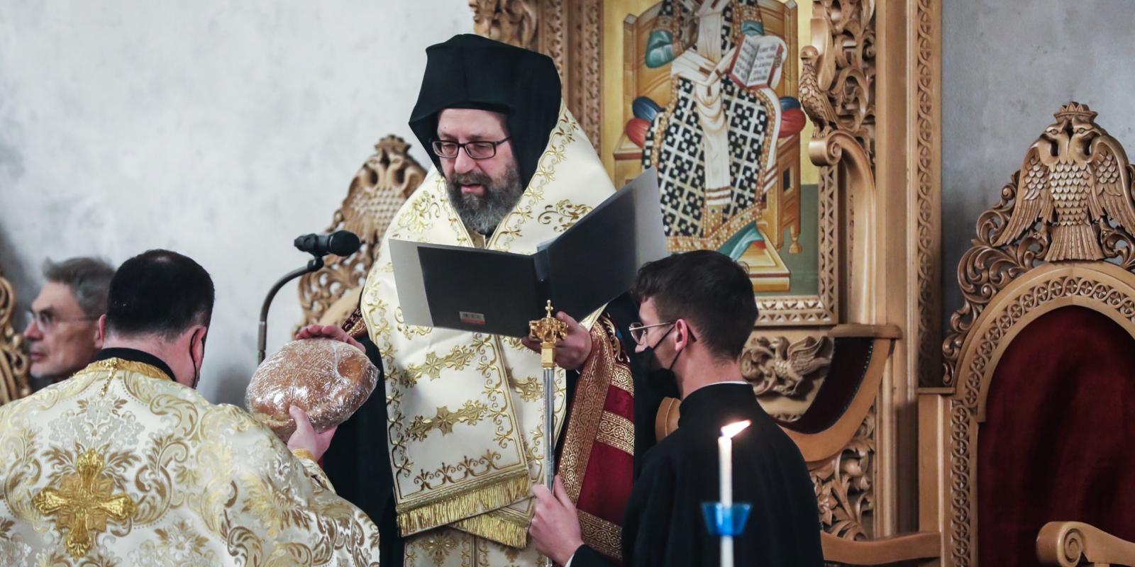 Bischof Ambrosius Koutsouridis.