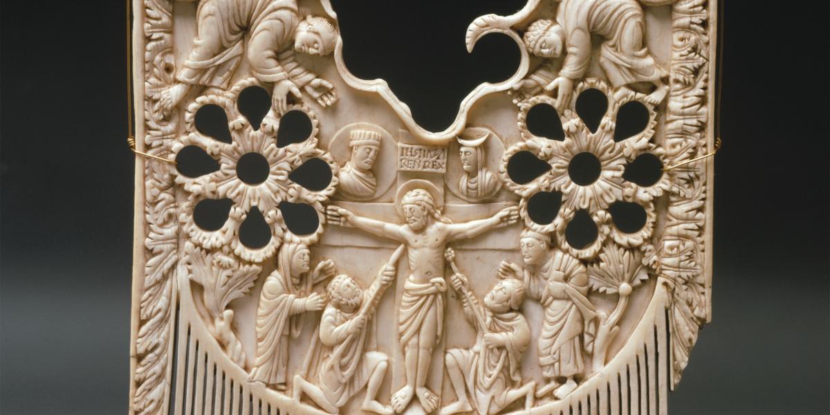 Der Kamm des heiligen Heribert, eines der bedeutendsten Kunstwerke des Mittelalters. (c) Rheinsches Bildarchiv (rba_c001557) Der Kamm des heiligen Heribert, eines der bedeutendsten Kunstwerke des Mittelalters.